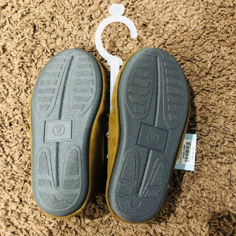 Cat & Jack Baby Toddler Casual Shoes‎ Slip On Chestnut Size 9
